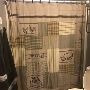Farmhouse Shower Curtain